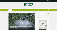 Desktop Screenshot of mnp.org.br