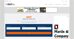 Desktop Screenshot of mnp.in