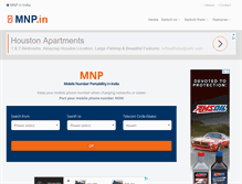 Tablet Screenshot of mnp.in